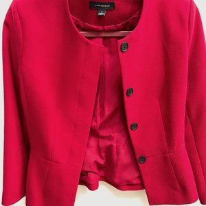 Red Peplum Blazer size 0